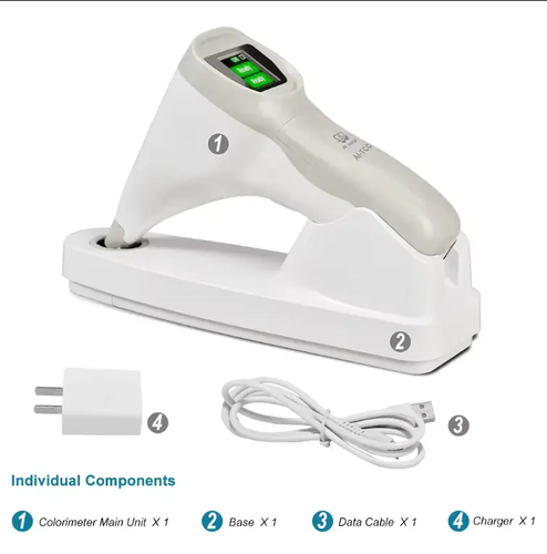 Dental Tooth Color Comparator LCD Teeth Whitening Digital Shade Guide BS-1 - Picture 3 of 23