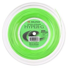 Solinco HYPER-G 18 1.15mm green 656ft 200m Tennis String Reel