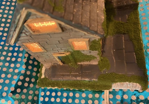 Moldes Byron convertidos de cerámica vintage 1983 Christmas Village Riverside Mill - Imagen 3 de 18