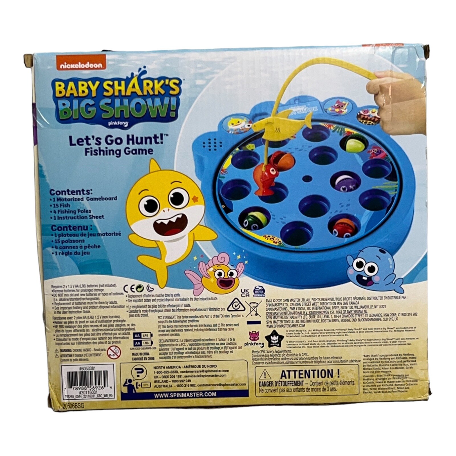 Baby Shark Fishing Game, Babies & Kids, Infant Playtime on Carousell