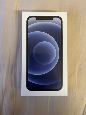 New Sealed Apple iPhone 12 64GB Black For Straight Talk