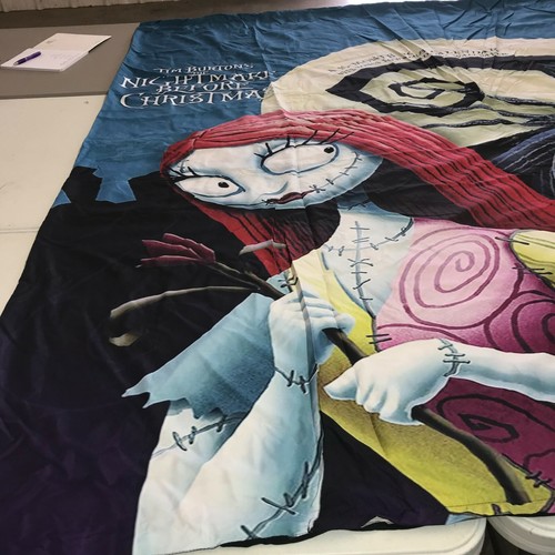 Juego de fundas de edredón, Pesadilla antes de Navidad Jack and Sally 89"" X 86"" TALLA COMPLETA - Imagen 2 de 7