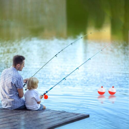 Fishing Bobbers 30Pcs-50Pcs/Lot Hard ABS Fishing Floats Set Snap on Float Red... - Picture 7 of 7