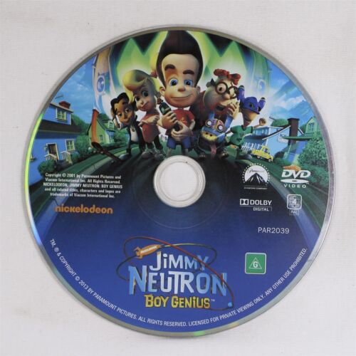 Jimmy Neutron - Boy Genius (DVD, 2001) Disc Only - Picture 1 of 1