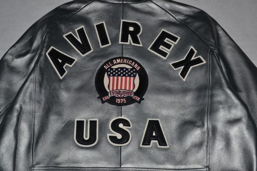AUTHENTIC AVIREX LIMITED EDITION PEWTER METALLIC ICON JACKET NEW ALL SIZES - Picture 7 of 7