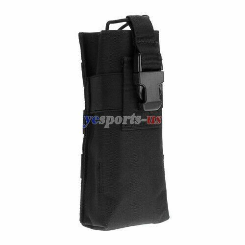 Taktische Molle Radio Walkie Talkie Beutel Offene Oberseite Wasserflasche Tasche Etui Etui - Bild 9 von 12