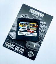 Out Run Europa - Sega Game Gear - Loose Game With Manual