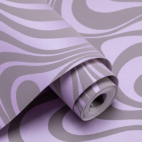 Bedroom Wallpaper 3d Embossed Stripes Printed Modern Gray&Silver Textured 9.5M - Picture 21 of 29