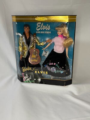 Collector's Edition Barbie Loves Elvis Set: ''Elvis Live on Stage'' 1996