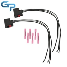 Turn Signal Light Connector Plug Harness Front For Jeep Wrangler JK 2007-2018