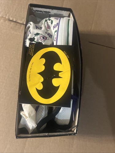 Deadstock 80's Converse Joker Hi Made in USA Canvas White Purple 26018 Boy Us4.5 - Picture 12 of 13