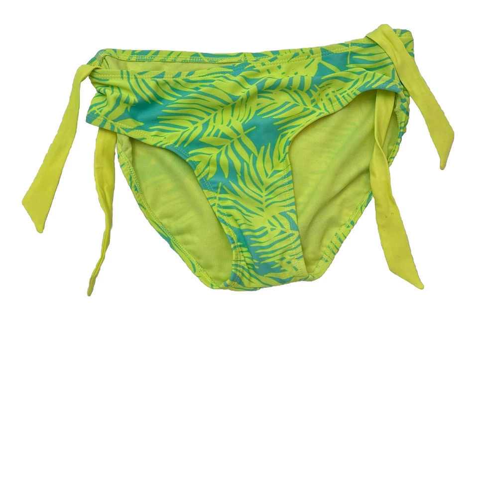 Bikini Justice Girls verde lima azul dos piezas UPF50+ Usarlo 5 maneras nuevo con etiquetas talla 12 Foto 3 de 4