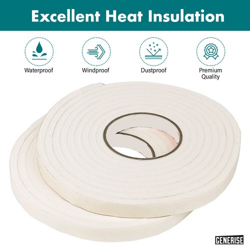 Weather Foam Tape Draught Excluder Seal Strip Insulation Window Door stop UK - Picture 16 of 19