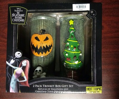 Disney The Nightmare Before Christmas Trinket Holiday Doors Set