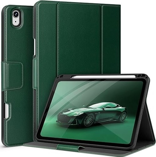 Case for iPad Air 11 Inch M3/M2, Air 5th/4th Generation with Pencil Holder Green - Picture 1 of 5