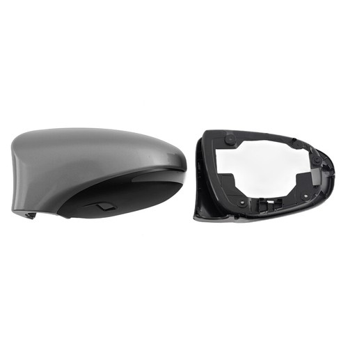 Side Outer Mirror Cover Caps 2X For 2013-15 GS350 IS350 2014-18 ES350 Dark Gray - Picture 7 of 14