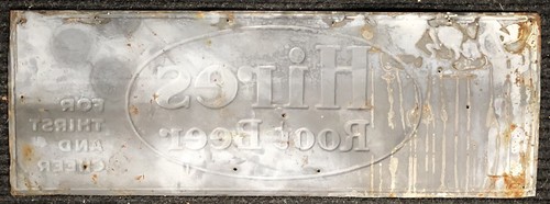 2 Antique Vintage HIRES ROOT BEER Tin Metal Signs Thirst Cheer Healthful Soda - Picture 19 of 19