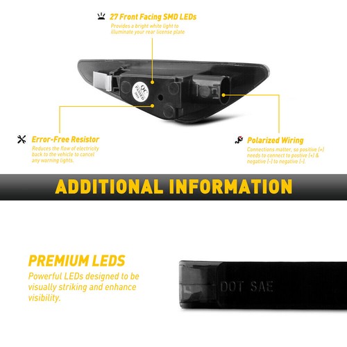Sequential Smoked LED Side Marker Signal Lights For BMW X3 F25 X5 E70 X6 E71 E72 - Picture 4 of 12