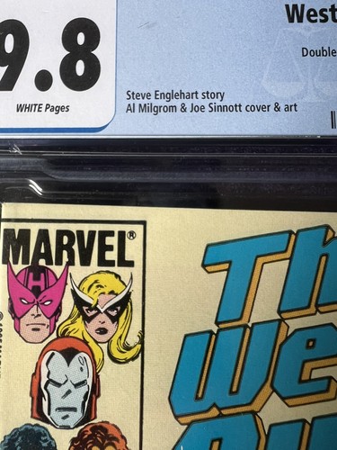 West Coast Avengers #4 CGC 🚨 DOUBLE COVER Both 9.8! 1st Master Pandemonium 1986 - Picture 5 of 5