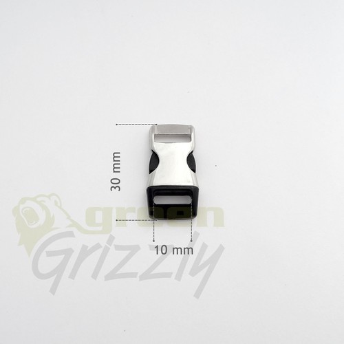 Metal & Plastic Side Release Buckles for webbing 10 15 20 26 mm - Picture 2 of 5
