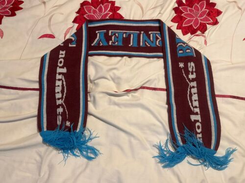 Vintage 90s Burnley FC No1imits One Size Fan Football Scarf - Picture 7 of 7