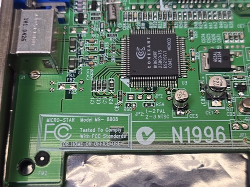 MSI NVIDIA Riva TNT2 M64 AGP 32MB SDR VGA Graphics Card MS8808 - Picture 3 of 7