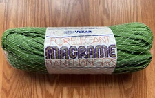 VTG Dupont VEXAR Macrame 70 Yard Green Mesh Net Craft Netting Plant Hanger NEW