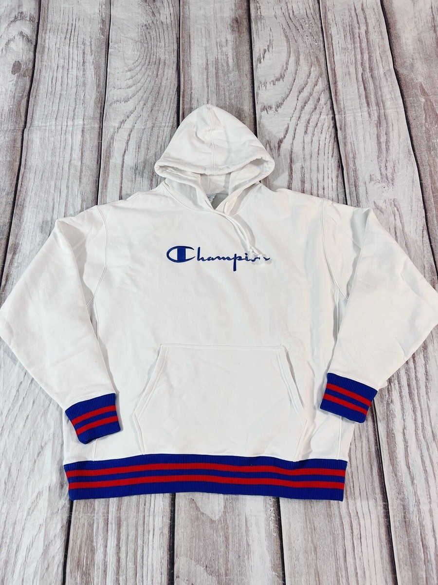 hidden champion (67〜69, 72〜77, 79〜 80) Rare Champion Men Reverse Weave SZ Large White Hoodie NWT (A5) | eBay