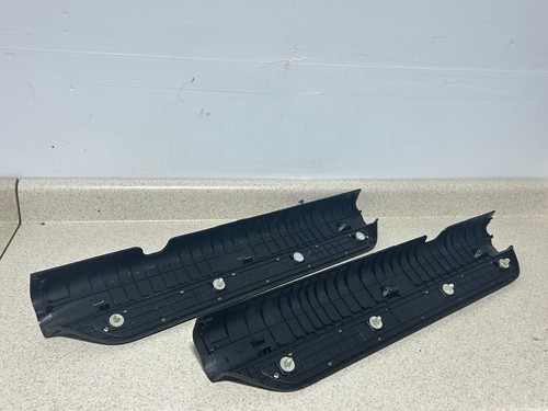 11-14 HYUNDAI SONATA ALFÉIZAR DE PUERTA LATERAL DELANTERA IZQUIERDA/DERECHA PLACA DE DESGASTE MOLDURA NEGRO OEM - Imagen 3 de 4