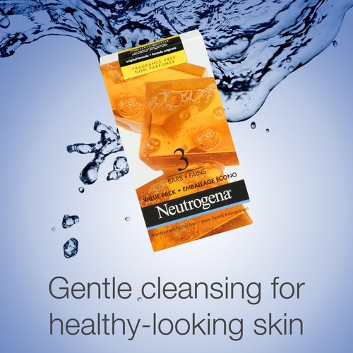 Neutrogena® Original Amber Bar Fragrance-Free Facial Cleansing Bar with Glyc... - Picture 6 of 6