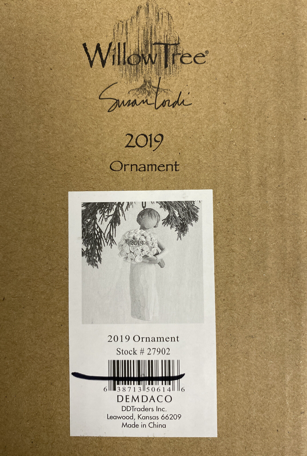 Willow Tree 2019 Ornament An Abundant Year Of Memories. New - Picture 7 of 7