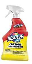 Urine Destroyer Spray Stain Odor Remover, Transparent, 32 Fl Oz Pack of 1