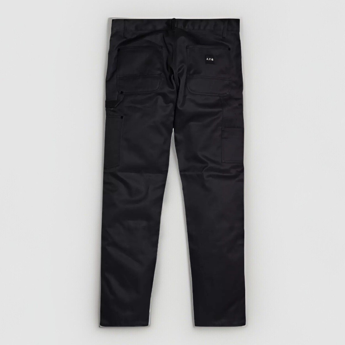 CARHARTT WIP X A.P.C UNISEX MISSION PANT BLACK GREY RIGID W26 L32