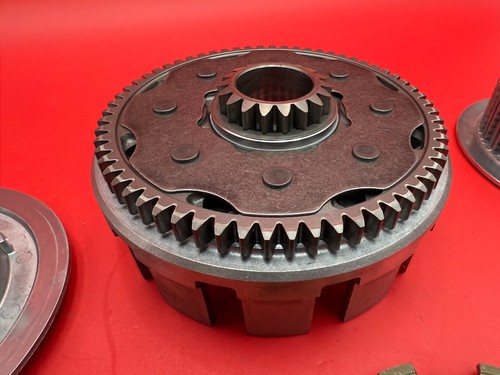 2007 07 Honda CRF450R CRF450 OEM CLUTCH OUTER PRIMARY BASKET HUB PRESURE DISC - Picture 16 of 17