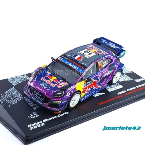 Ford Puma Rally1 WRC #19 S. Loeb Rally MonteCarlo 2022 1:43 - Foto 8 di 8