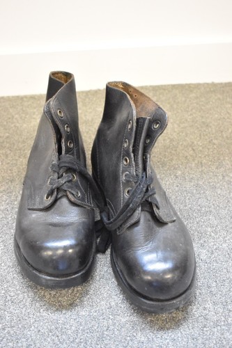 German Army Leather Parade Boots Bundeswehr Size 7 EU 41 - Picture 13 of 24