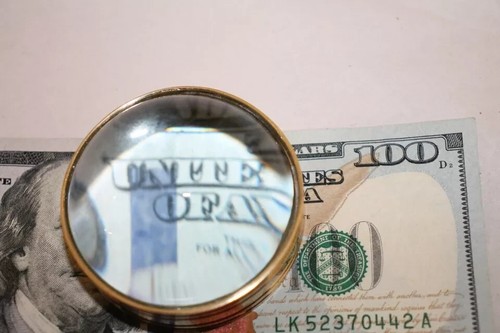 2" Magnifying Glass Desk Lens Magnifier Vintage Antique Style Solid Brass Heavy - Picture 6 of 9