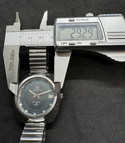 Reloj Hombre Cuarzo Vintage Certina Certronic Cal 29-151 ESA 9162 HECHO EN SUIZA - Imagen 24 de 24
