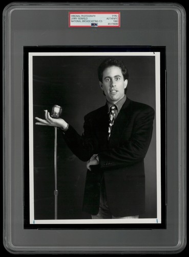 JERRY SEINFELD 1991 7"x9" NBC Promo Photo for 'Seinfeld' Season 2 PSA/DNA Type 1 - Bild 1 von 2