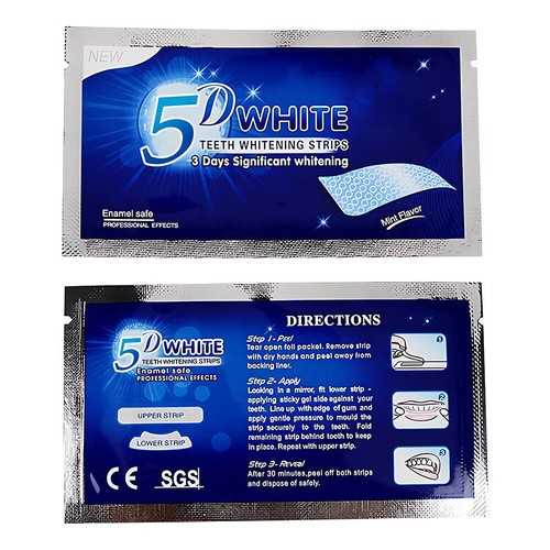 28 Strips 14 Day Supply Teeth Whitening Strips Home Bleaching White Advanced - Picture 4 of 19