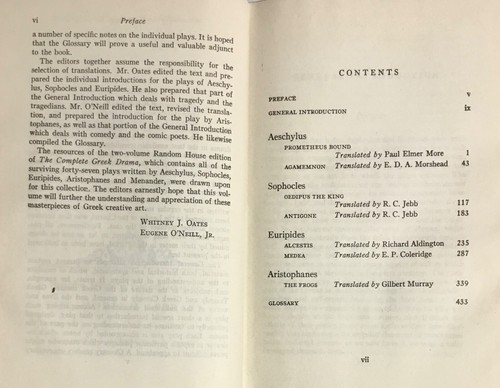 Seven Famous Greek Plays No. 158 Modern Library 1950 HCDJ Good Condition - Picture 16 of 20