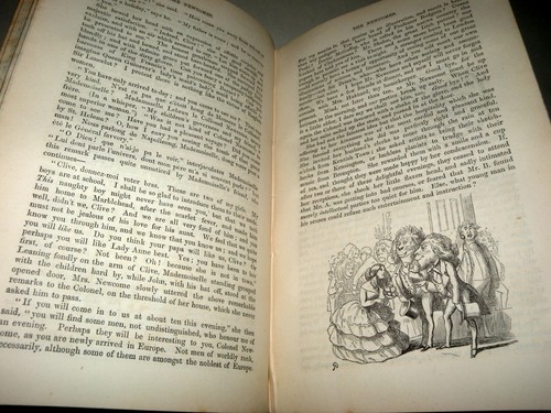 The Newcomes, W. M. Thackeray, A Pendennis, 2 Vol Set, 1854/1855, Hardbacks - Picture 12 of 14