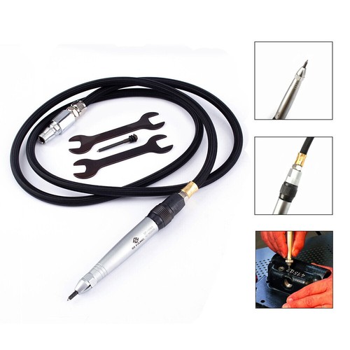 1/4" Pneumatic Scribe Engraving Pen Air Pencil with Hose Die Grinder for Carving - Picture 1 of 8