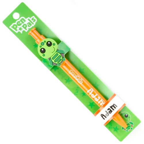 Kinder Personalisierte Stifte Name Zoo Tier Blau Kugelschreiber Schule Geschenk Jungen Mädchen - Bild 28 von 232