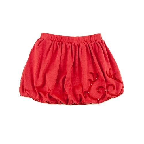 Kidsy Toddler Baby Girls Embroidery Bubble Skirt – Peruvian Pima Cotton, Ball... - Picture 3 of 8