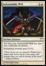 Magic the Gathering MTG Indomitable Will (17) Champions of Kamigawa   LP