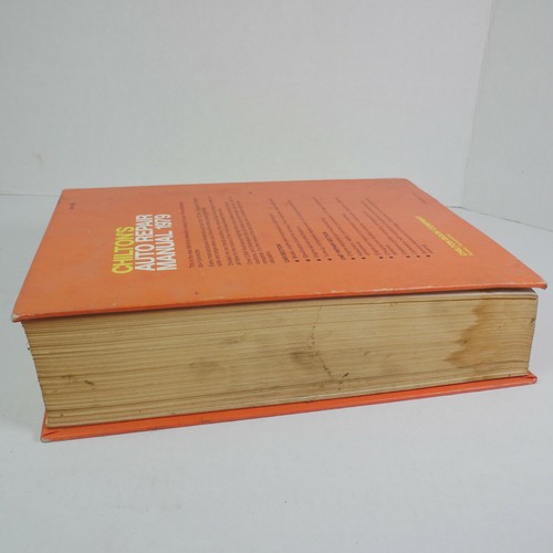 Chilton 6731 Auto Repair Manual 1979 (1972-79) Vintage Hardcover Manual Repair - Picture 7 of 7