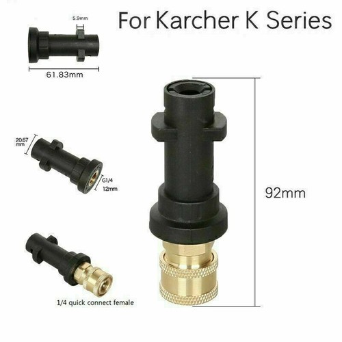 Limpiador de alta presión varillas de extensión boquillas adaptador para Karcher serie K K2-K7 - - Imagen 9 de 23