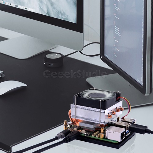 Low-Profile ICE Tower Plus CPU Cooling Fan for Raspberry Pi 5 - Picture 7 of 9