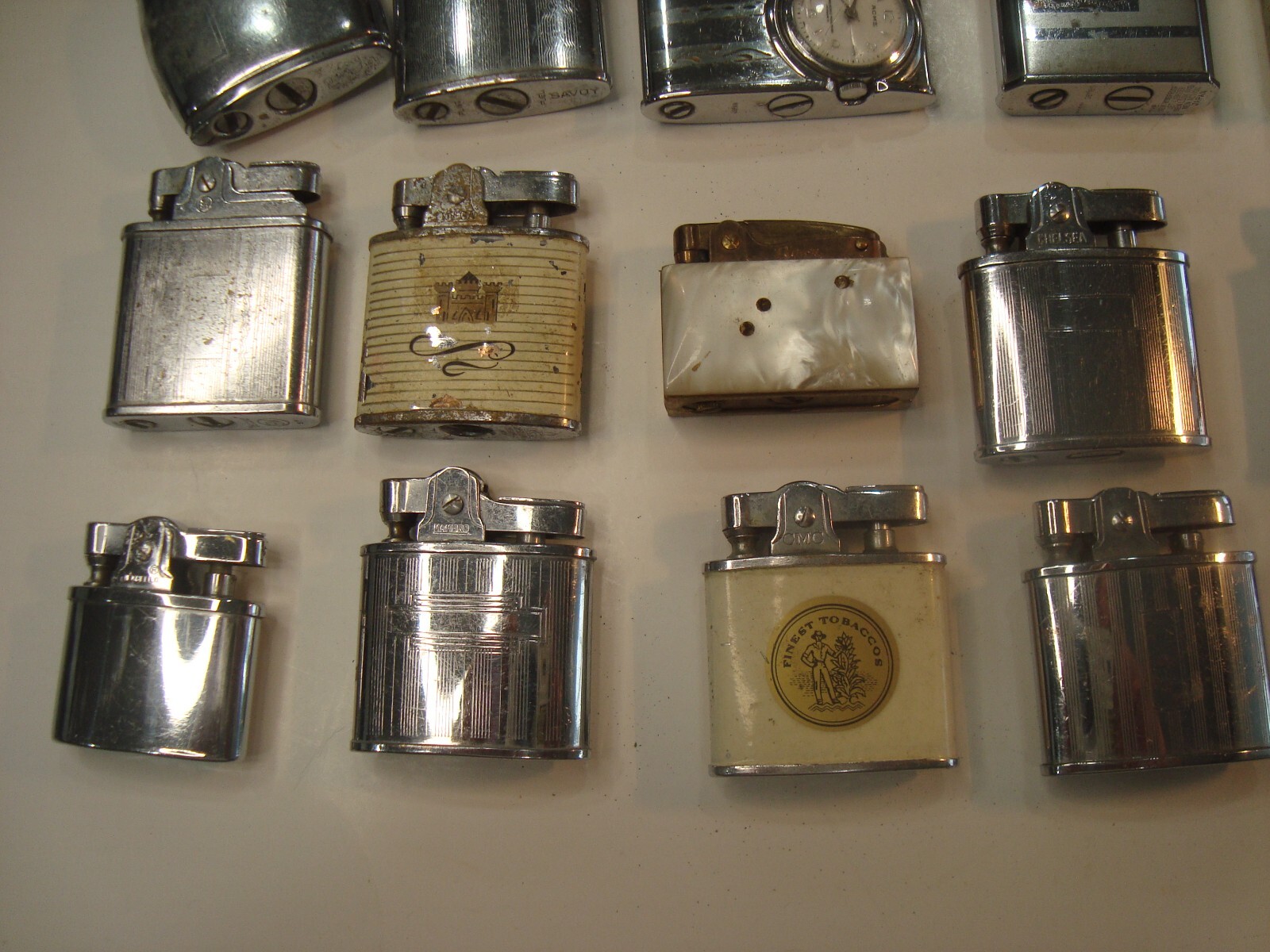 Lot of 39 Vintage Cigarette LightersNOT WORKING!for PartsRepair or